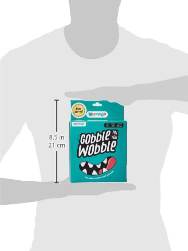 Bloomingo Card Game - Gobble Till You Wobble: Fun Card Game for Kids & Adults; Perfect Card Game for Family Gatherings & Travel; Birthday Gift for Boys & Girls Ages 6, 7, 8, 9, 10, 11, 12 & More