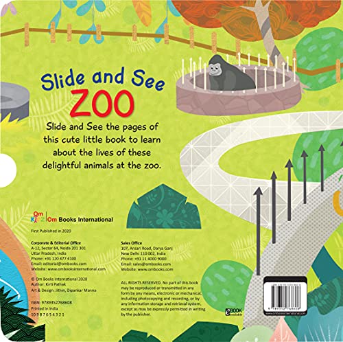 Slide and See Board Book : Zoo