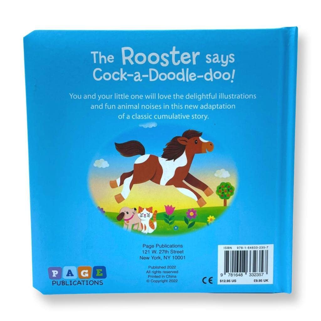 Rooster Says Cock a Doodle doo