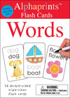 Alphaprints: Wipe Clean Flash Cards Words: A Clever Counting Book