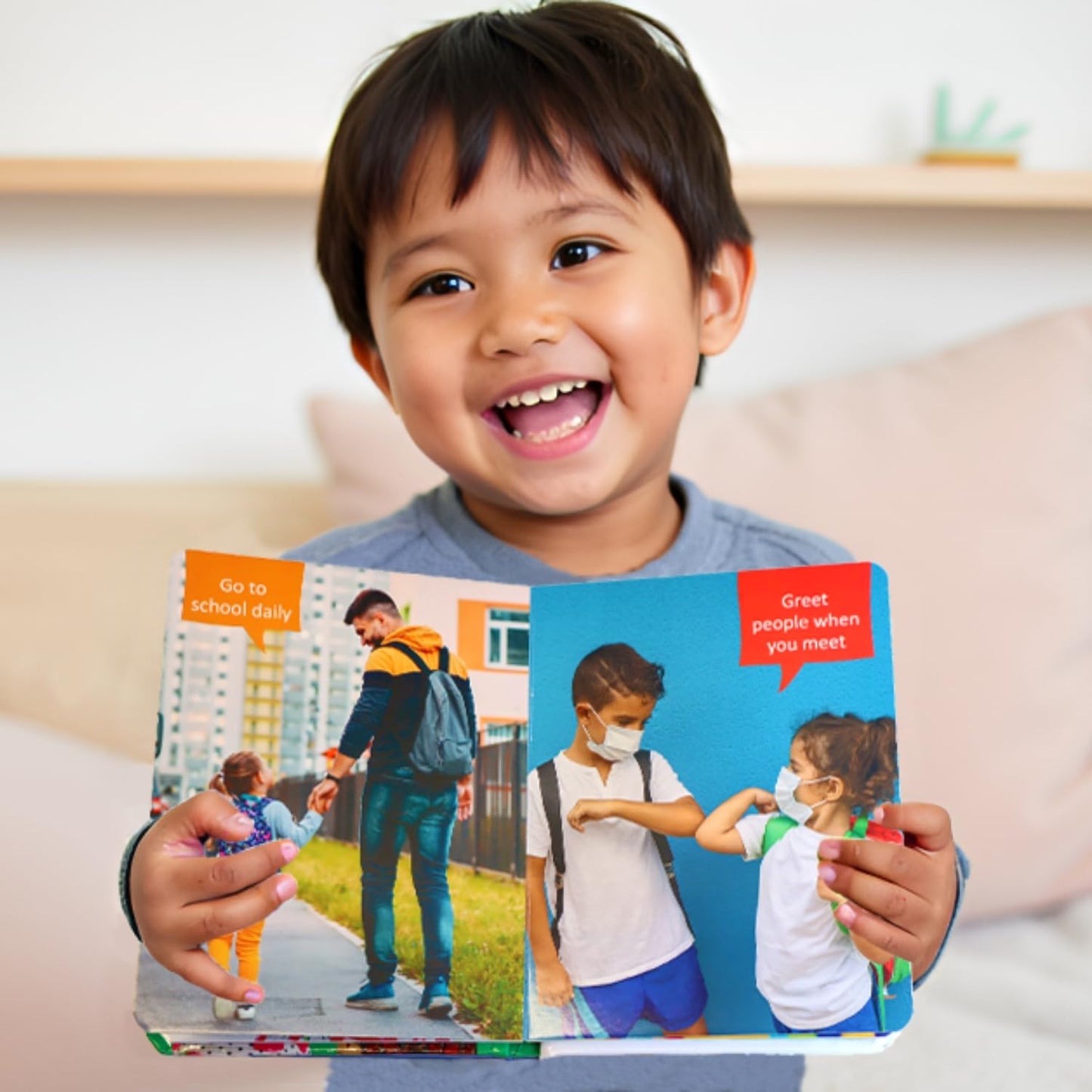 My First Book of Good Habits for Children: Manners, Routines & Positive Behaviors for Kids | Learn Cleanliness, Kindness, Honesty & More | Interactive Learning | Fun Learning for Little Ones