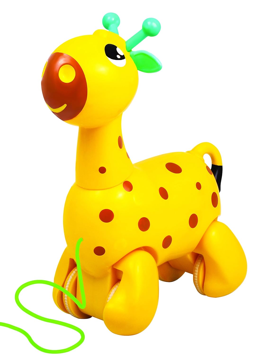 Giggles Funskool Pull Along Musical Snail, with Xylophone & Drum, Activity & Learning Toys for Babies, Toddlers, Encourage Walking, Improve Balance, Multicolour, Gift Set for Kids, Ages 12+ Months