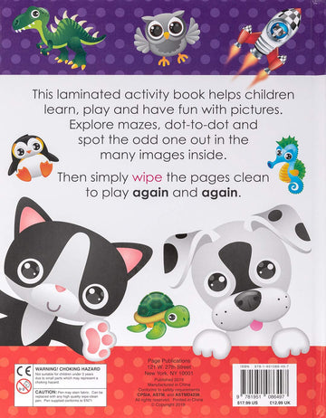 Write and Wipe Mazes and Dot to Dot