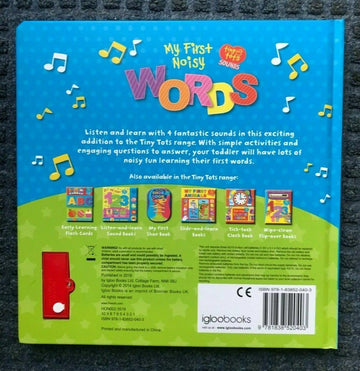 My First Noisy Words