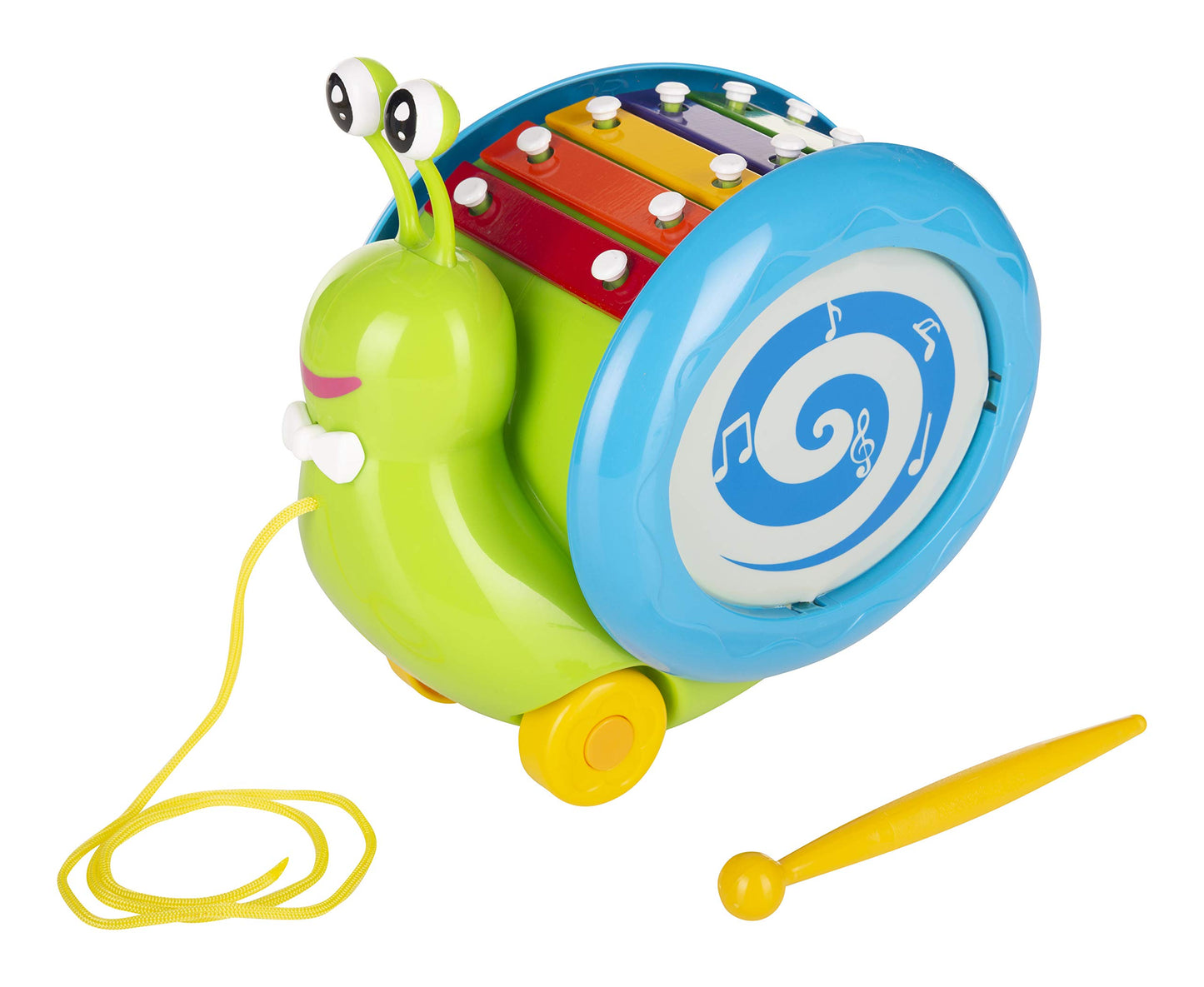 Giggles -, 2 in 1 Colourful Animal Pull along Toy Train, Walking, Shape sorting, Pretend Play Preschool Toys (12 Months & Above Infant, Multicolour)