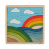 Ekoplay Wooden Rainbow Puzzle - 25 Pieces, Fun Learning Game, Educational Toys for Boys, Girls, Kids, Toddlers (Multicolor, 4+ Age Group)