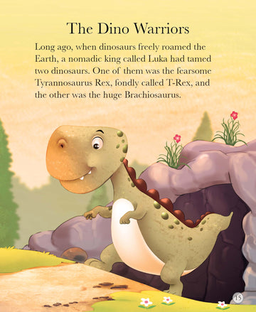5 Minute Dinosaur Stories for Children: Roaring Tales of Mighty Dinosaurs | Short & Fun Read-Aloud Bedtime Stories | Exciting Prehistoric Adventures | Engaging Tales of Friendship | Collection of Dinosaur Fables - Large Print