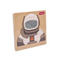Funskool Ekoplay-Man On The Moon,Wooden,2 Layers 38 Pieces,Puzzle,for 4 Year Old Kids and Above,Toy