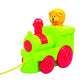 Giggles -, 2 in 1 Colourful Animal Pull along Toy Train, Walking, Shape sorting, Pretend Play Preschool Toys (12 Months & Above Infant, Multicolour)