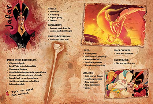 Disney Villains The Evilest of Them All (Fact Book)