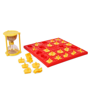 Virgo Toys - Match It Senior Learning Game for Kids - Matching Shapes Against Sand Clock - The Great Perfection - Child Friendly (Match It Senior)