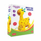 Giggles -, 2 in 1 Colourful Animal Pull along Toy Train, Walking, Shape sorting, Pretend Play Preschool Toys (12 Months & Above Infant, Multicolour)