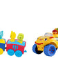 Giggles -, 2 in 1 Colourful Animal Pull along Toy Train, Walking, Shape sorting, Pretend Play Preschool Toys (12 Months & Above Infant, Multicolour)