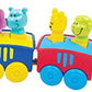 Giggles -, 2 in 1 Colourful Animal Pull along Toy Train, Walking, Shape sorting, Pretend Play Preschool Toys (12 Months & Above Infant, Multicolour)