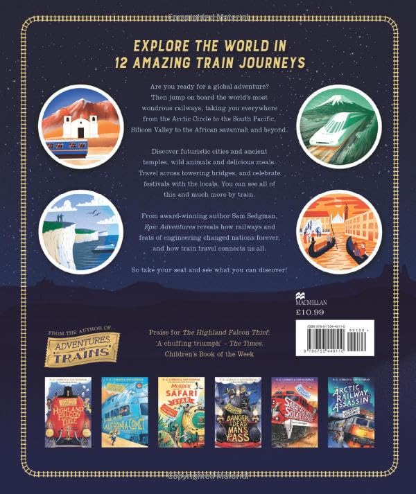 Epic Adventures: Explore the World in 12 Amazing Train Journeys