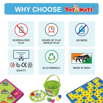 Toymate Hunt N Hide- Mix & Merge (Ice & Water) Brain Puzzle Game for Kids Age 6 Years to Adult