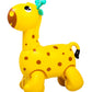 Giggles -, 2 in 1 Colourful Animal Pull along Toy Train, Walking, Shape sorting, Pretend Play Preschool Toys (12 Months & Above Infant, Multicolour)