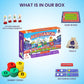 Yuka Champs Matharon – Math Board Game for Kids 6-12 | Fun Learning of Addition, Subtraction, Multiplication, Division | Educational Gift for Boys & Girls | Improve Mental Math Speed