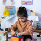 Montesorri Motor Skill Cube I Activity Cubes Made by Felt and Foam Magic Cube for Preschool and Early Baby Kids and Toddlers (Sz: 8x8x8) | Montessori Cube Toy