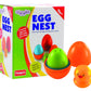 Giggles Funskool Pull Along Musical Snail, with Xylophone & Drum, Activity & Learning Toys for Babies, Toddlers, Encourage Walking, Improve Balance, Multicolour, Gift Set for Kids, Ages 12+ Months