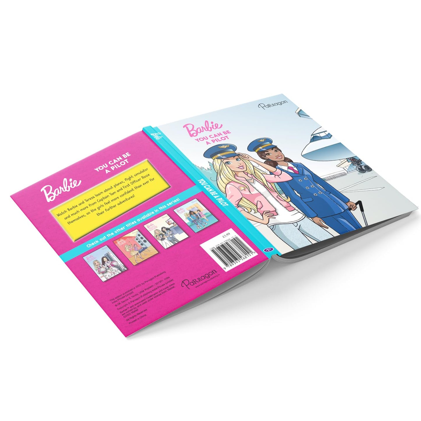 Barbie You Can Be A Pilot | Storybook For Kids | Young Barbie Fans | For 8 to 10 Year Olds