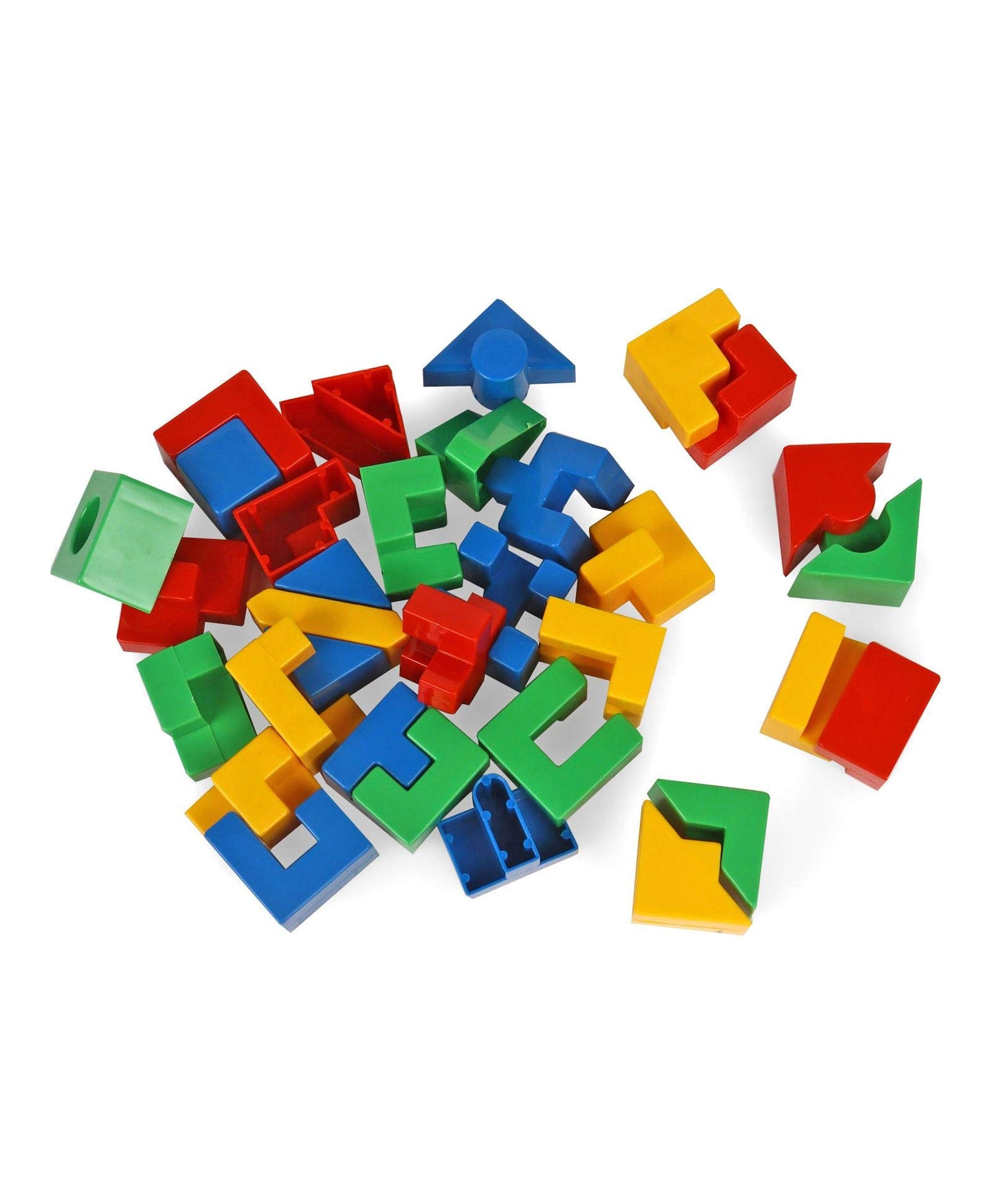 Virgo Toys Combi Cubes Game Multicolour - 32 Pcs
