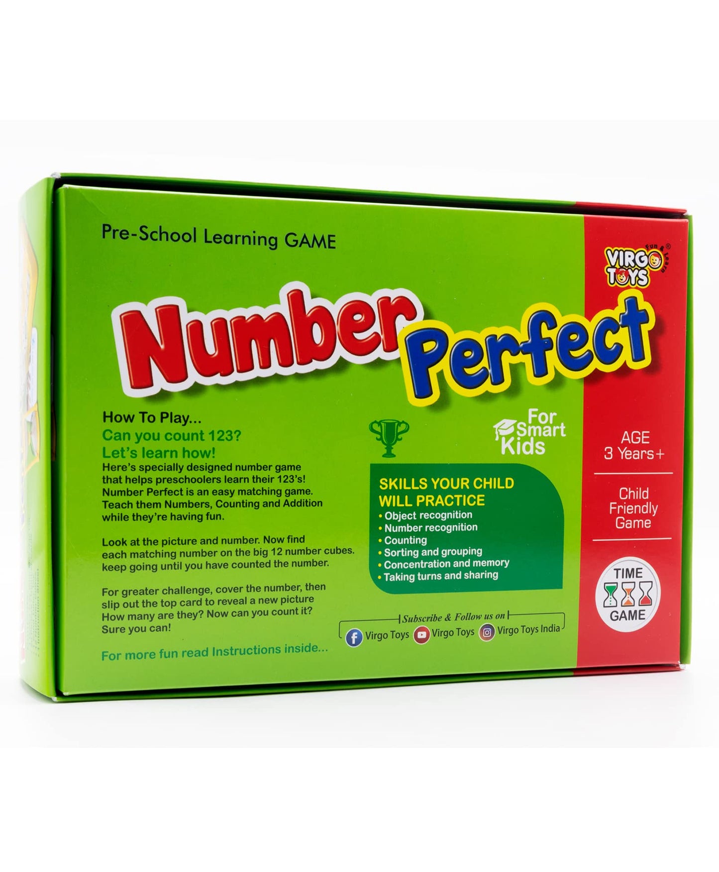 Virgo Toys Number Perfect