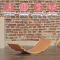Ariro Wooden Balance Board for Toddlers & Kids | Montessori Wobble Board for Indoor Play | Builds Balance, Confidence & Creativity | Beech Wood | For Ages 9M to Adult | Eco-Friendly DIY Toy