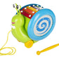 Giggles Funskool Pull Along Musical Snail, with Xylophone & Drum, Activity & Learning Toys for Babies, Toddlers, Encourage Walking, Improve Balance, Multicolour, Gift Set for Kids, Ages 12+ Months