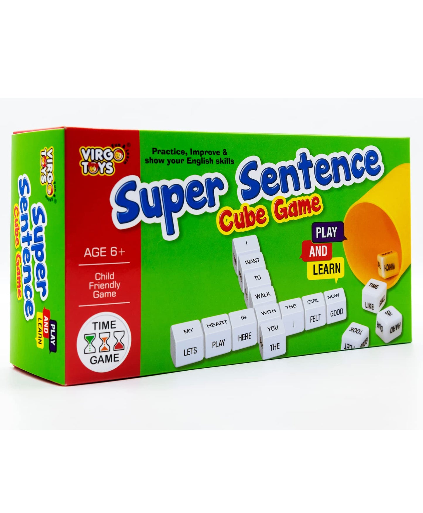 Virgo Toys Super Sentence Cube Game