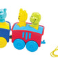 Giggles -, 2 in 1 Colourful Animal Pull along Toy Train, Walking, Shape sorting, Pretend Play Preschool Toys (12 Months & Above Infant, Multicolour)