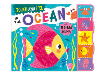 Touch & Feel in the Ocean [Board book] Ridley, Sophie and Wade, Sarah