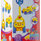 Giggles -, 2 in 1 Colourful Animal Pull along Toy Train, Walking, Shape sorting, Pretend Play Preschool Toys (12 Months & Above Infant, Multicolour)