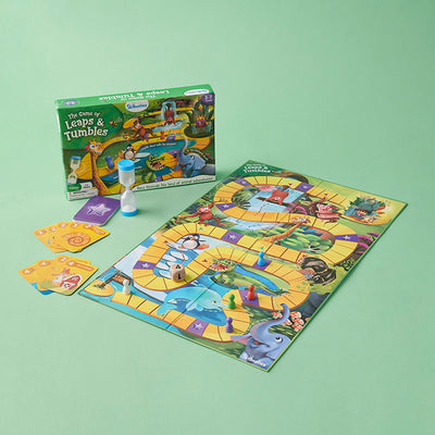 The Game of Leap & Tumbles