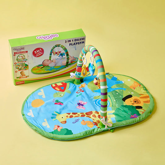 3 IN 1 Deluxe Playgym